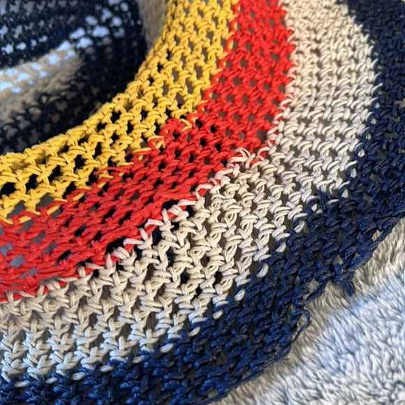 LORD&TAYLOR💫Women’s Multicolour Straw Floppy Hat - Picture 8 of 10